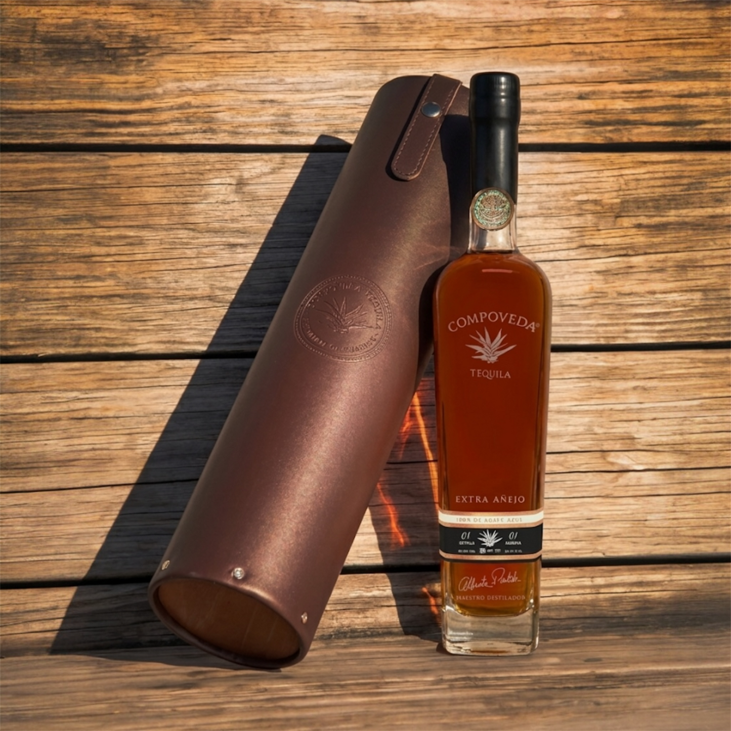 Leather Bottle Carrier